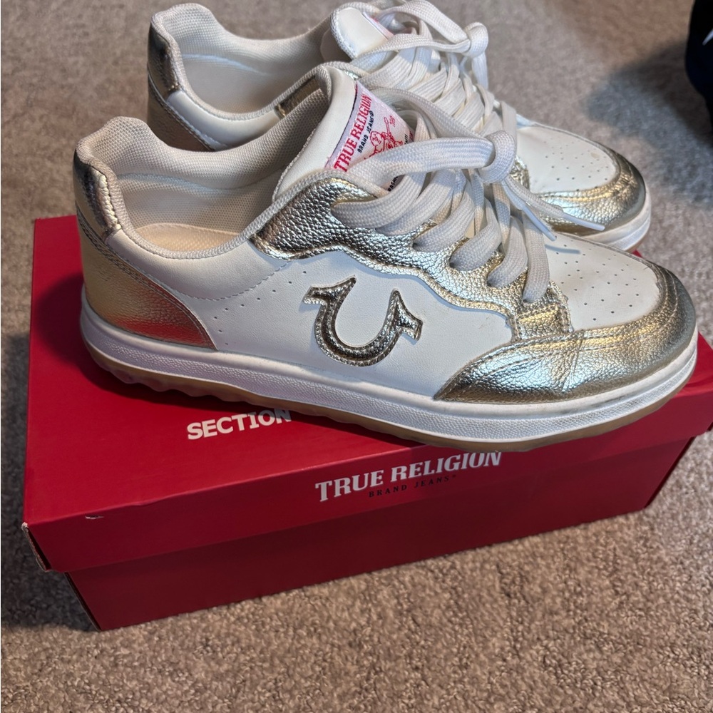 True Religion Red Shoe Box